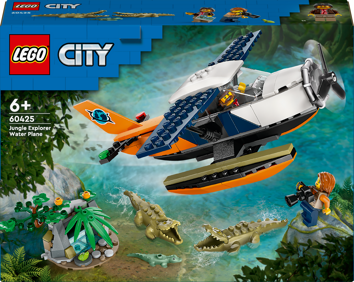 LEGO Jungle Explorers: Wasserflugzeug 60425 City 