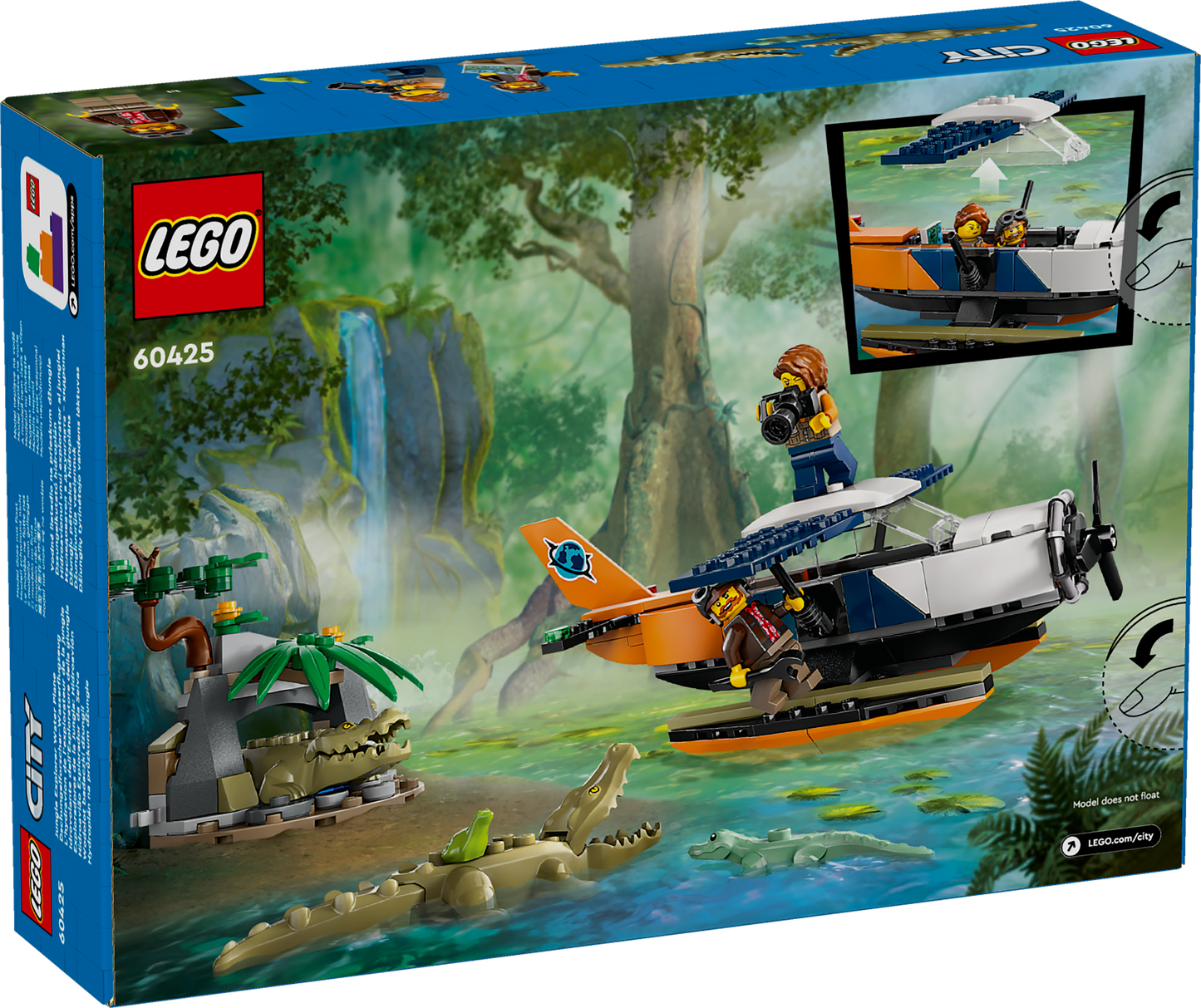 LEGO Jungle Explorers: Wasserflugzeug 60425 City 