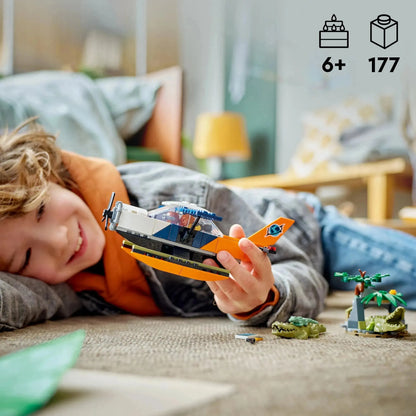LEGO Jungleonderzoekers: watervliegtuig 60425 City
