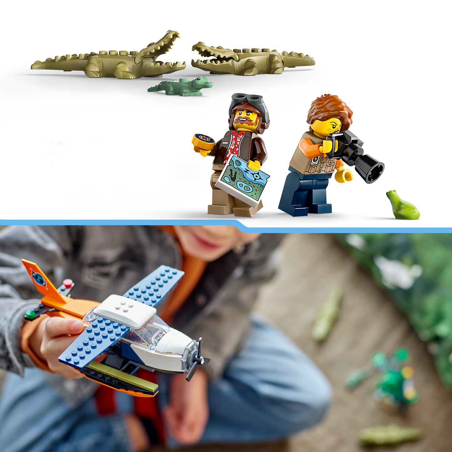 LEGO Jungle Explorers: Wasserflugzeug 60425 City 