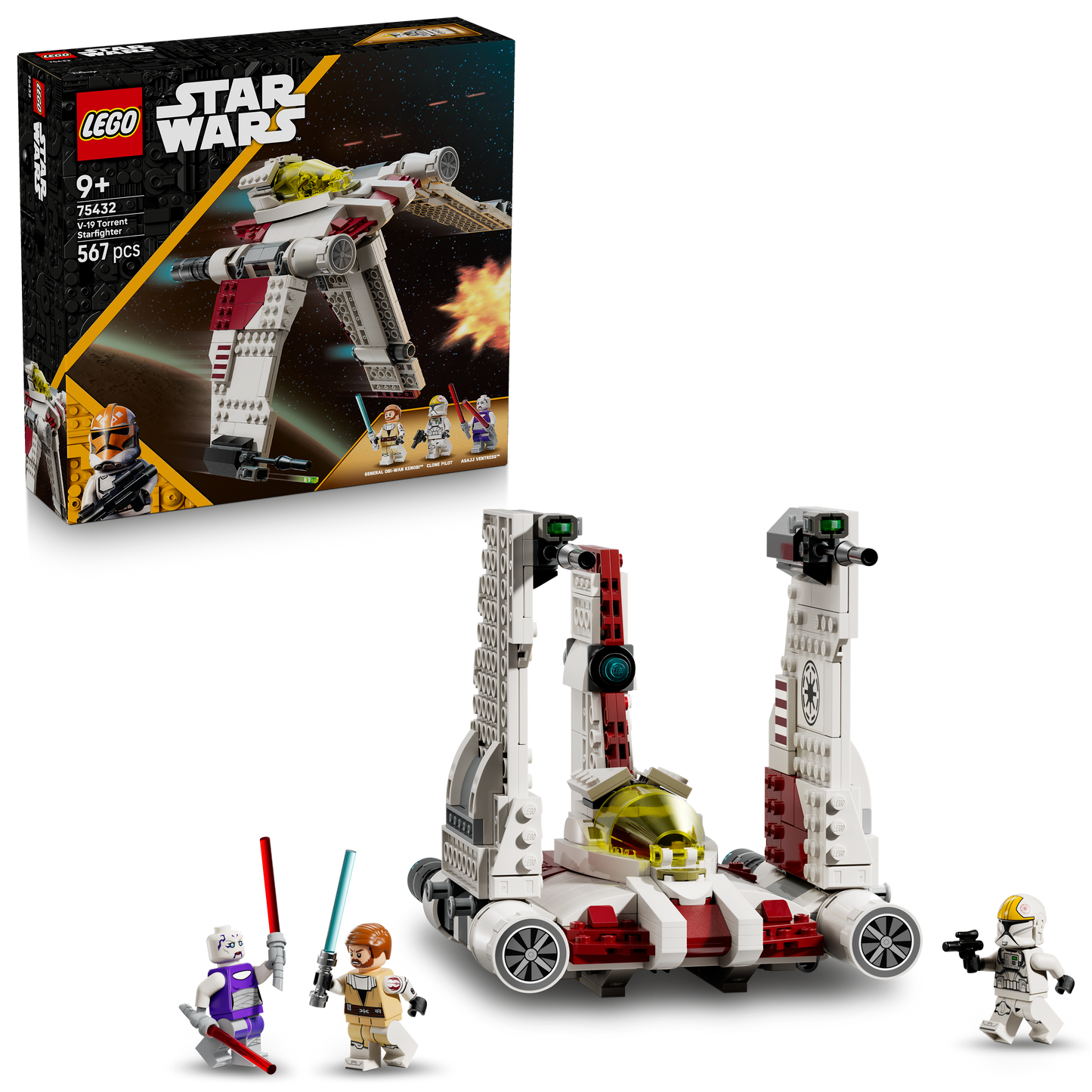 LEGO V-19 Torrent starfighter 75432 Star Wars