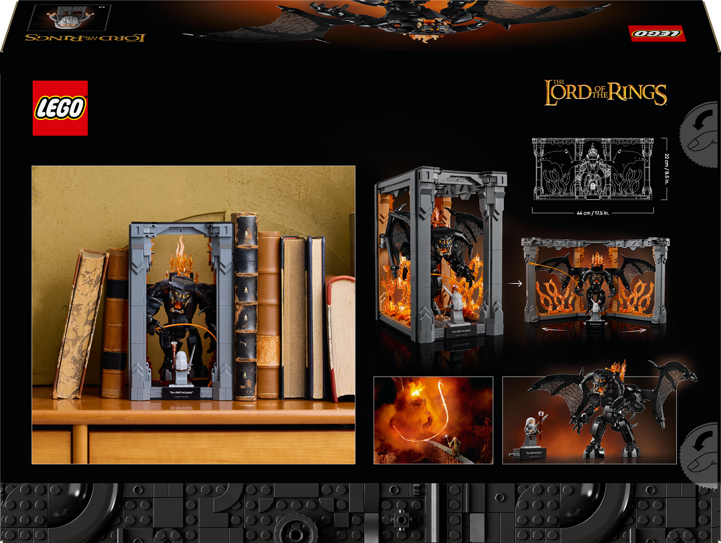 LEGO  Boekensteun: The Lord of the Rings – Balrog™ 10367 Lord of the Rings
