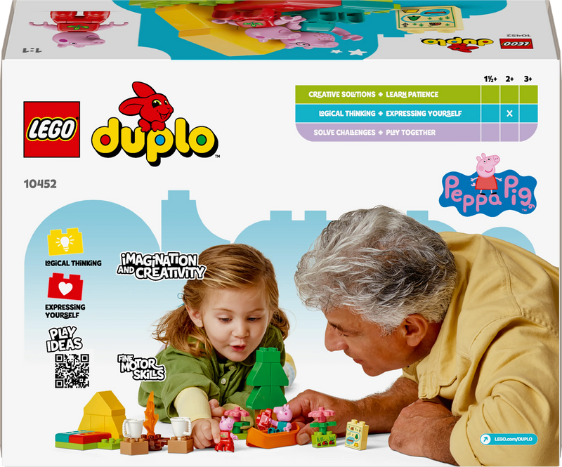 LEGO Peppa Pig Camping Trip 10452 Peppa Pig (Delivery: March 1, 2025)