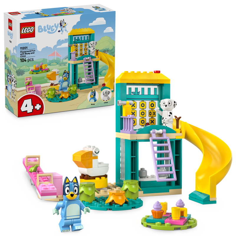 LEGO Bluey en Chloé: Speelplezier in de speeltuin 11201 DUPLO Bluey