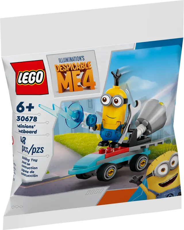 LEGO Minion op raketskateboard  30678 Minions Polybag