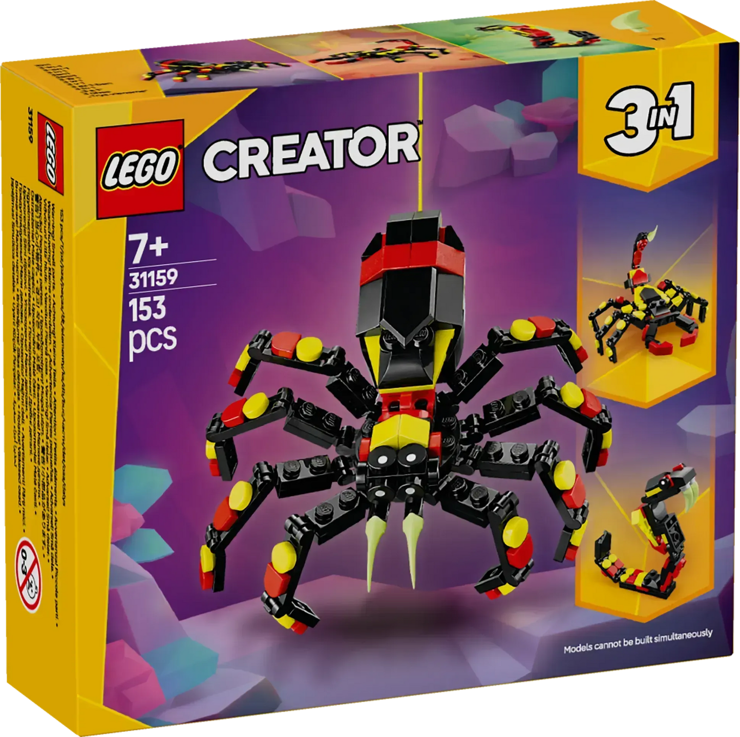 LEGO Wilde dieren: Spannende Spin 31159 Creator 3-in-1