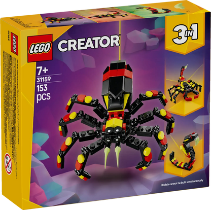 LEGO Wilde dieren: Spannende Spin 31159 Creator 3-in-1