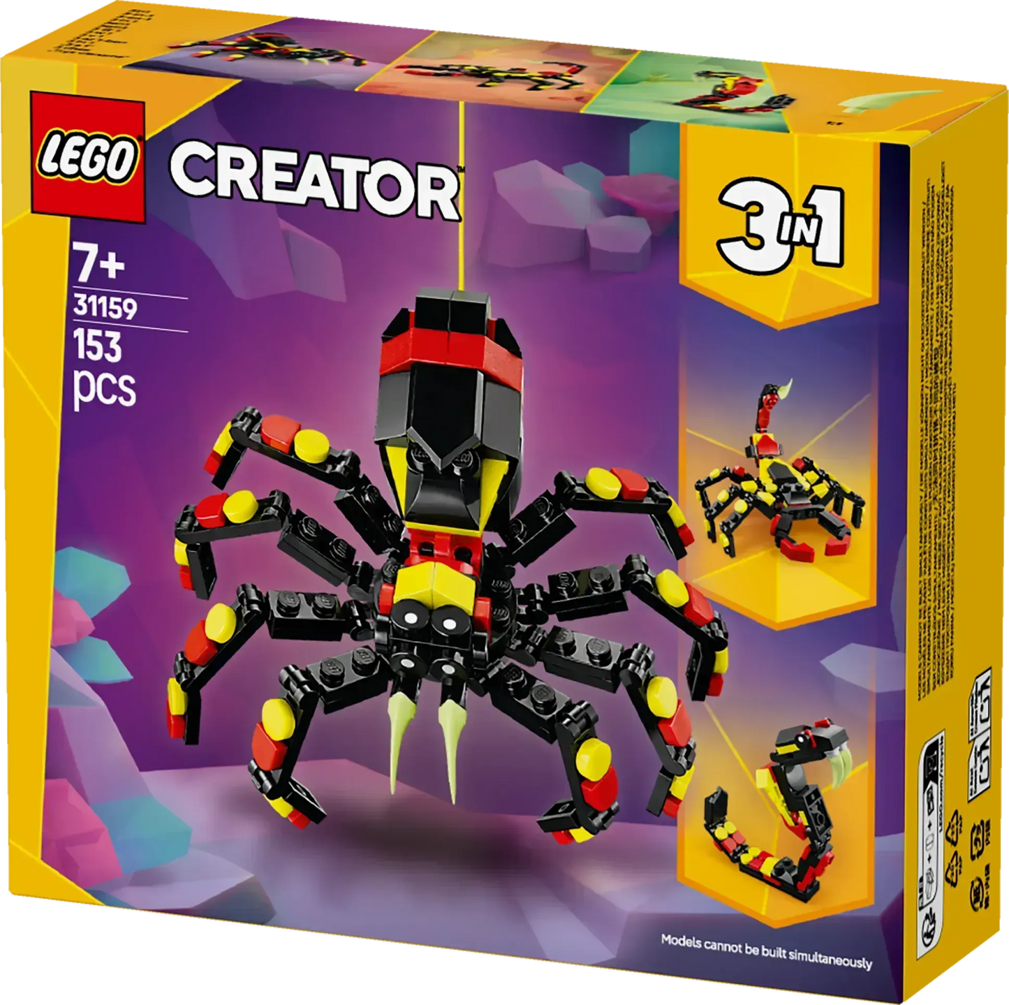 LEGO Wilde dieren: Spannende Spin 31159 Creator 3-in-1