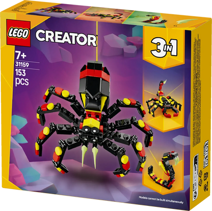 LEGO Wilde dieren: Spannende Spin 31159 Creator 3-in-1