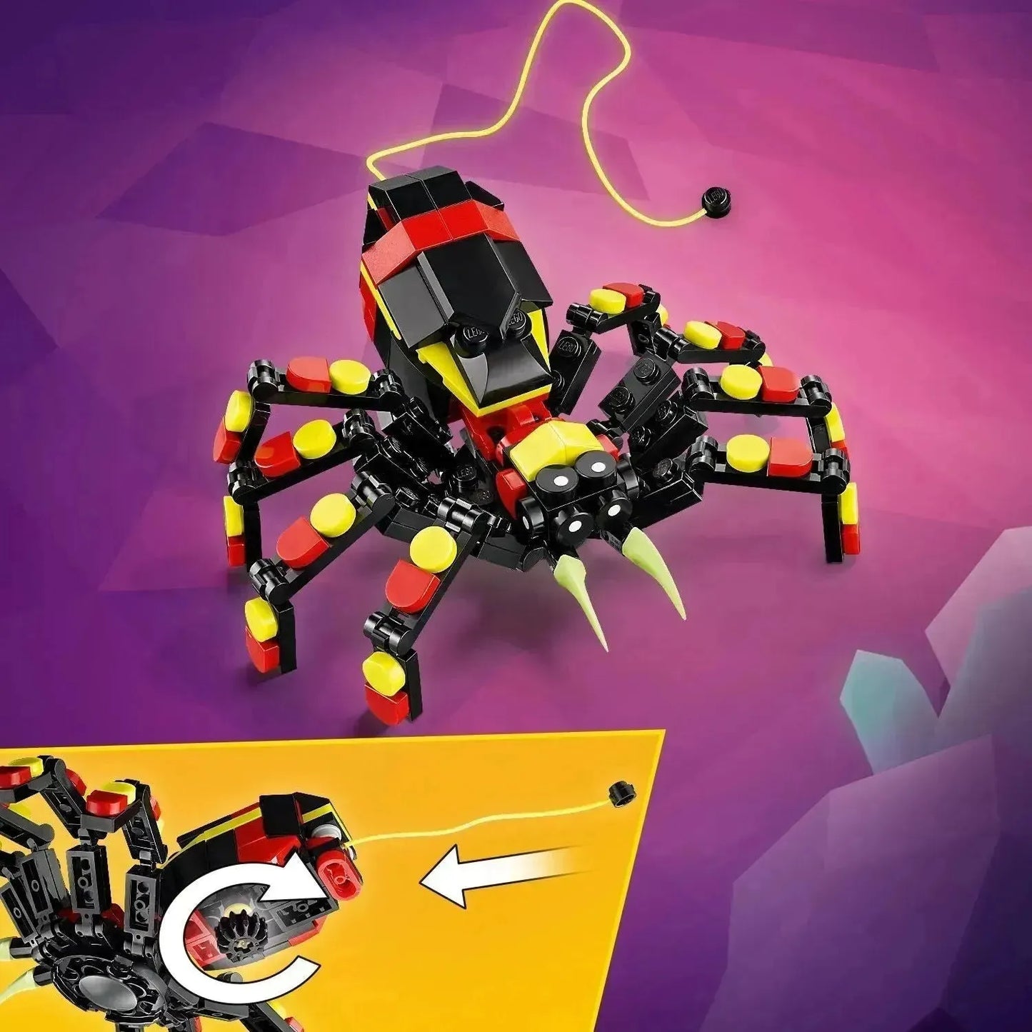 LEGO Wilde dieren: Spannende Spin 31159 Creator 3-in-1