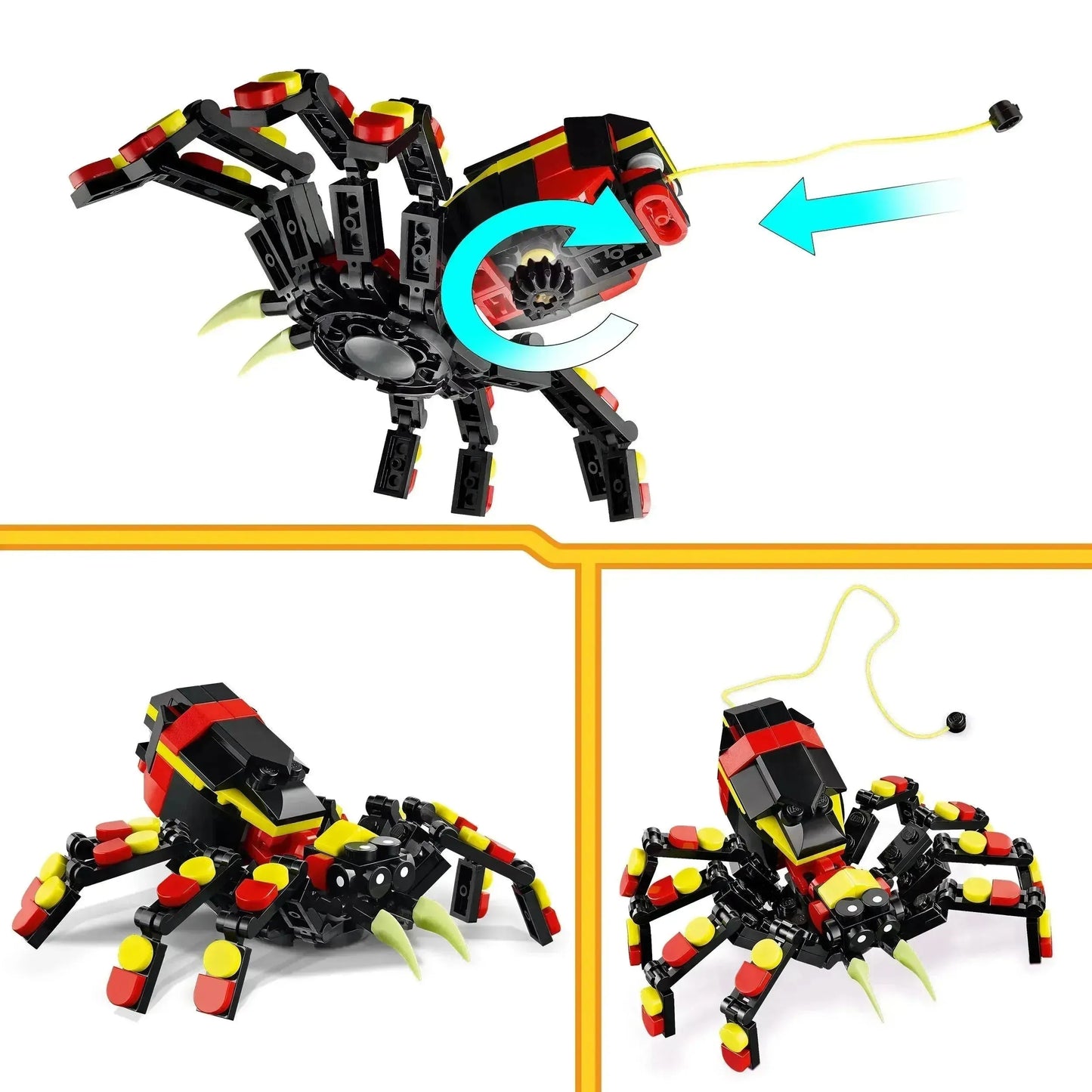 LEGO Wilde dieren: Spannende Spin 31159 Creator 3-in-1