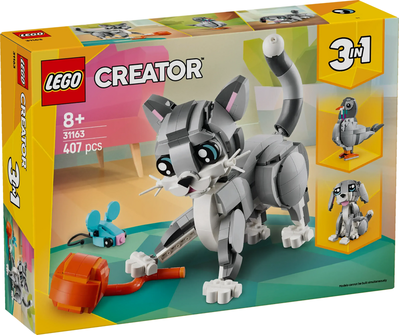 LEGO Verspielte Katze 31163 Creator 3-in-1