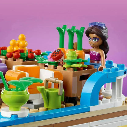 LEGO Woonboot op het kanaal 41702 Friends