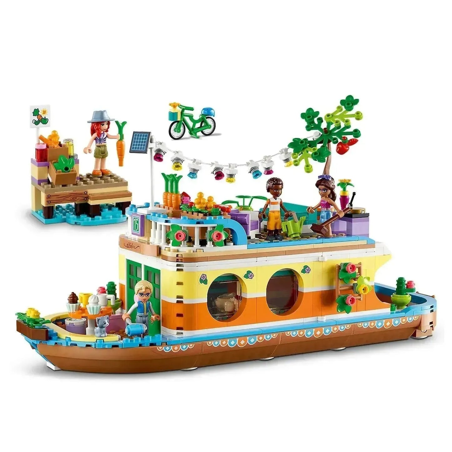 LEGO Woonboot op het kanaal 41702 Friends