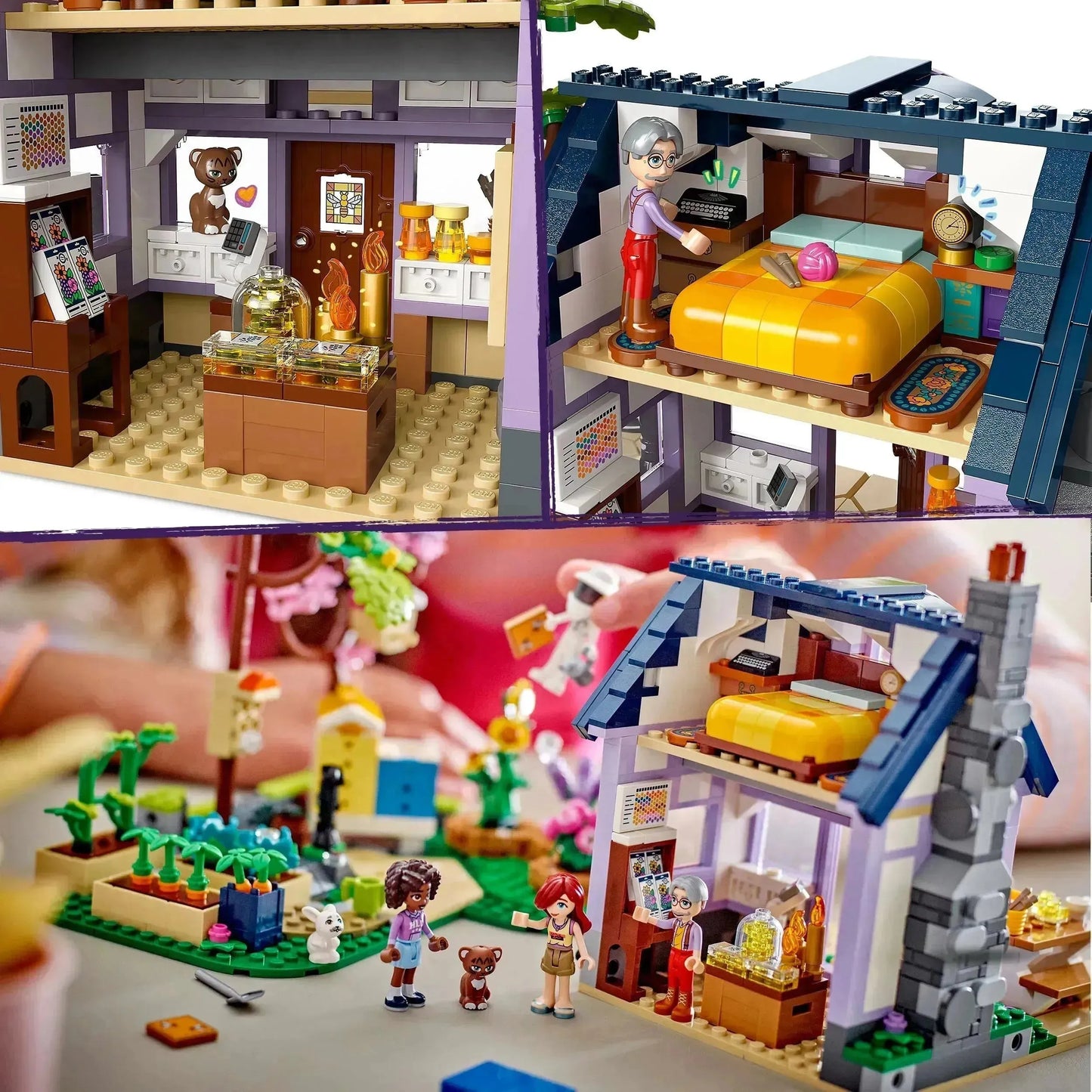 LEGO Imkerhuis en bloemen 42669 Friends
