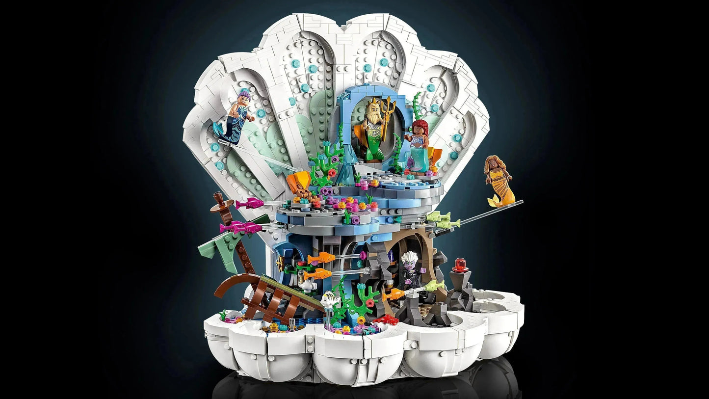 LEGO De Kleine Zeemeermin koninklijke schelp 43225 Disney