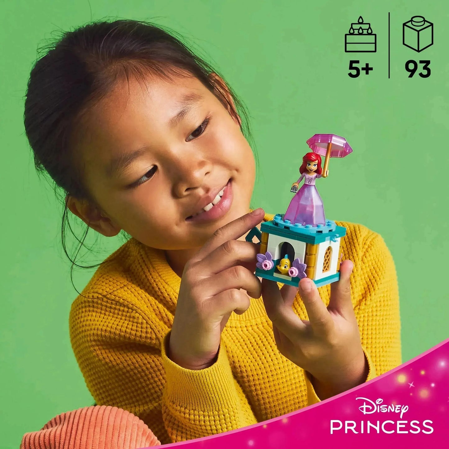 LEGO Draaiende Ariel 43259 Disney