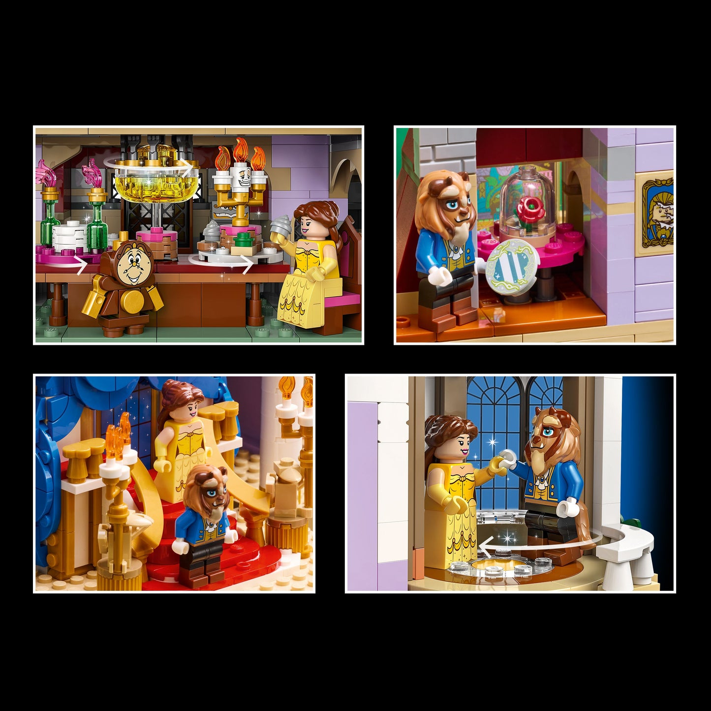 LEGO Kasteel van Belle en het Beest 43263 Disney
