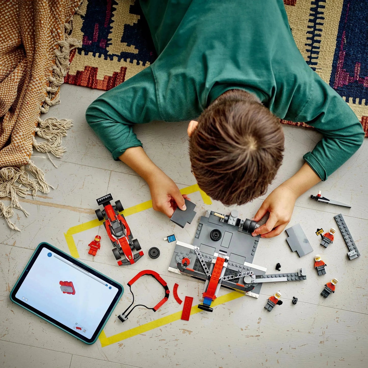 LEGO Pitcrew van de Formule 1 60443 City