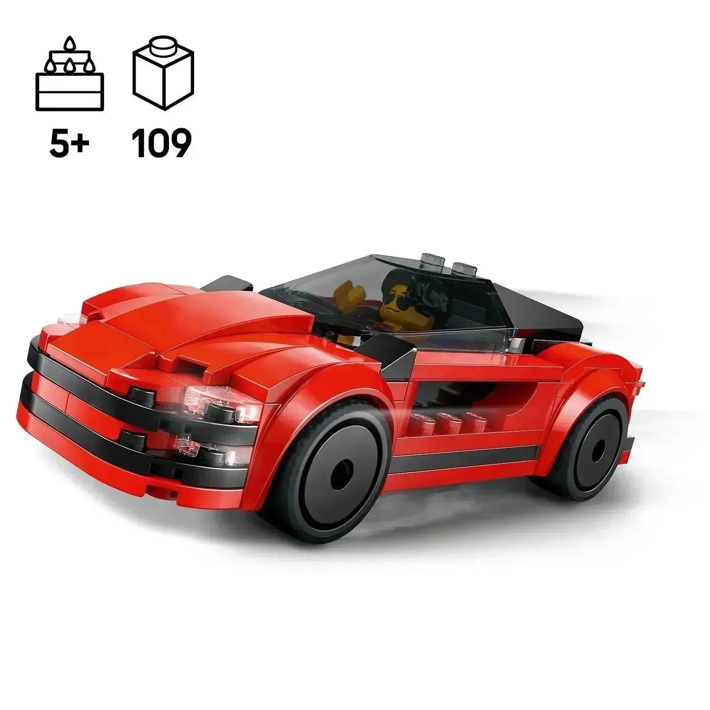 LEGO Roter Sportwagen 60448 City
