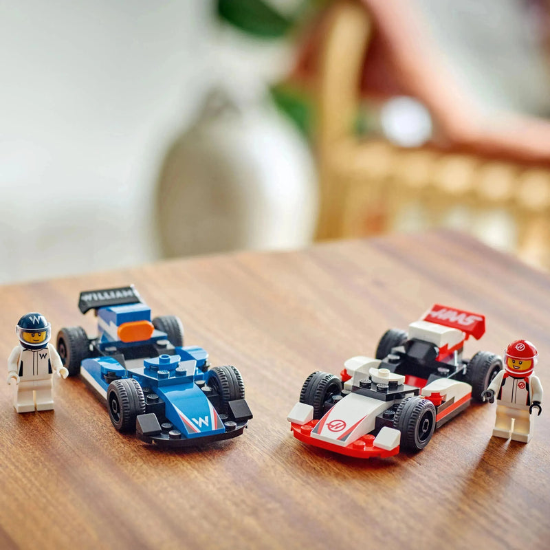 LEGO F1 Williams Racing &amp; Haas Formel 1 Autos 60464 City