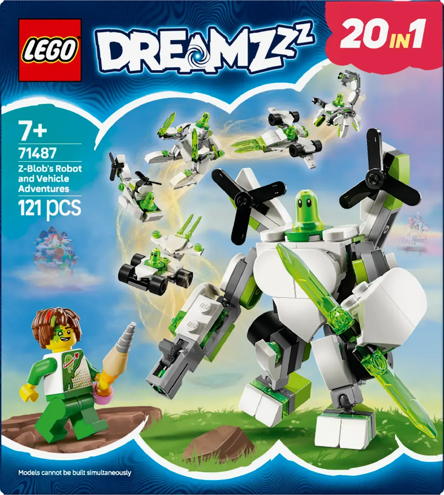 LEGO Z-Blobs Roboter- und Fahrzeugabenteuer 71487 Dreamzzz