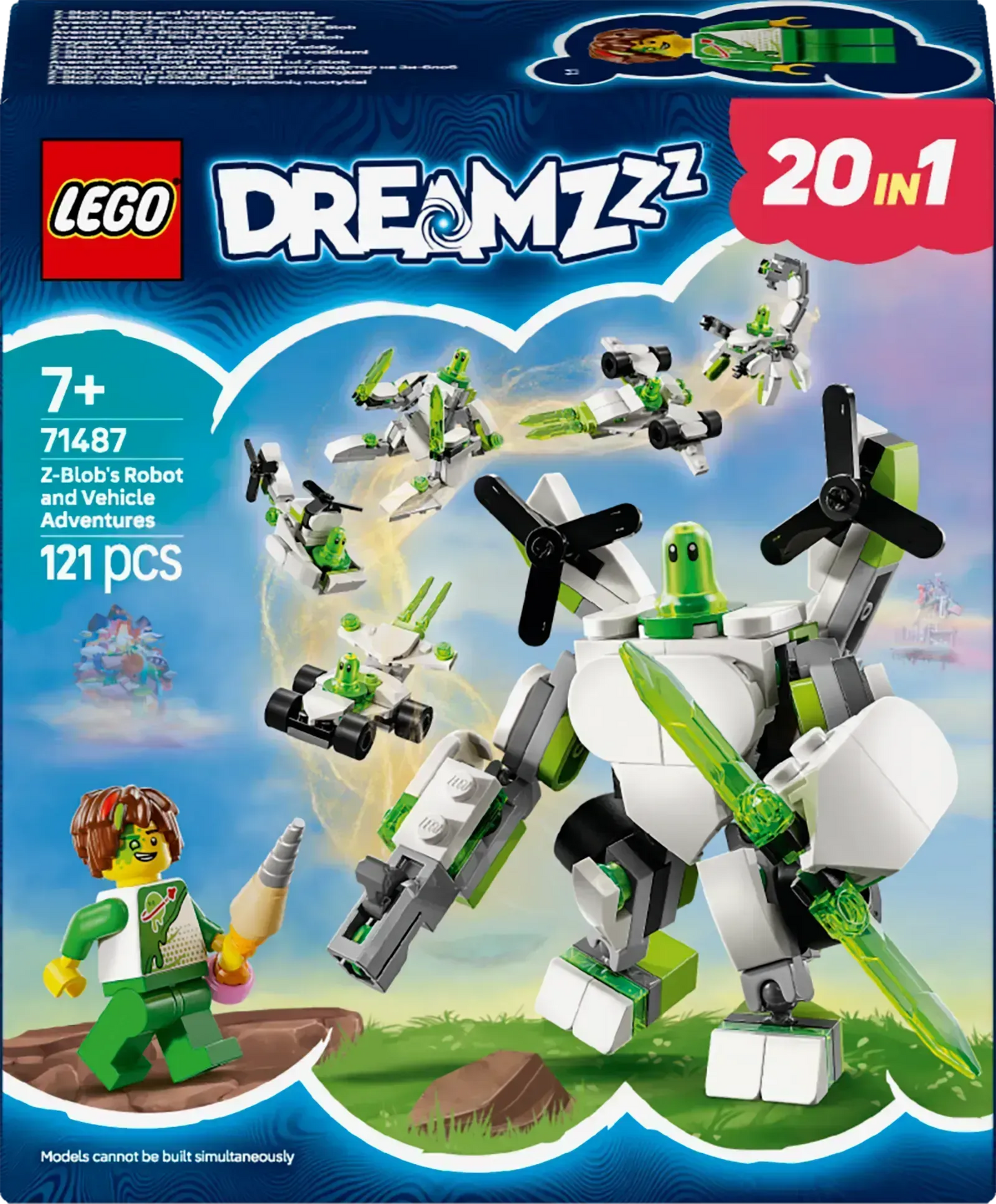 LEGO Z-Blobs Roboter- und Fahrzeugabenteuer 71487 Dreamzzz