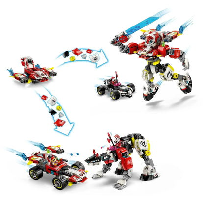 LEGO Coopers Tiger Mech &amp; Zero's HotRod 71497 Dreamzzz (Pre-Order: January 2025)
