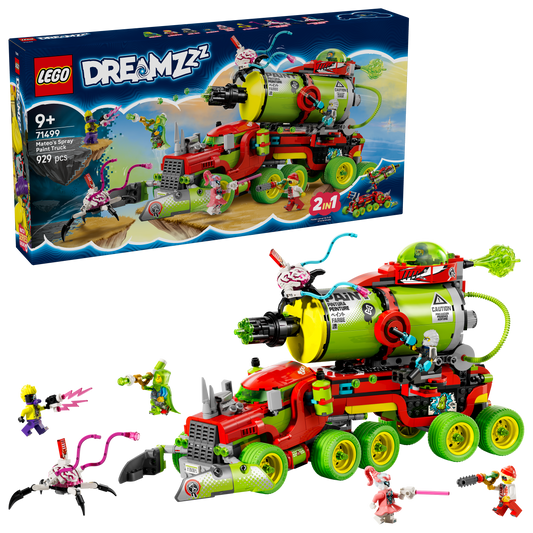 LEGO Mateo's spuitbustruck 71499 Dreamzzz