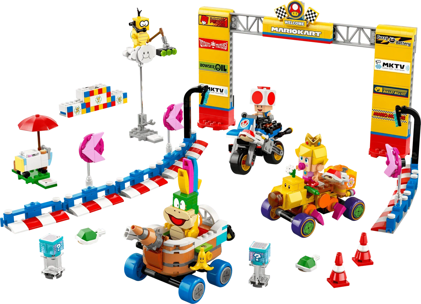 LEGO Mario Kart – Baby Peach &amp; Grand Prix Set 72036 SuperMario (Delivery: January 2025)