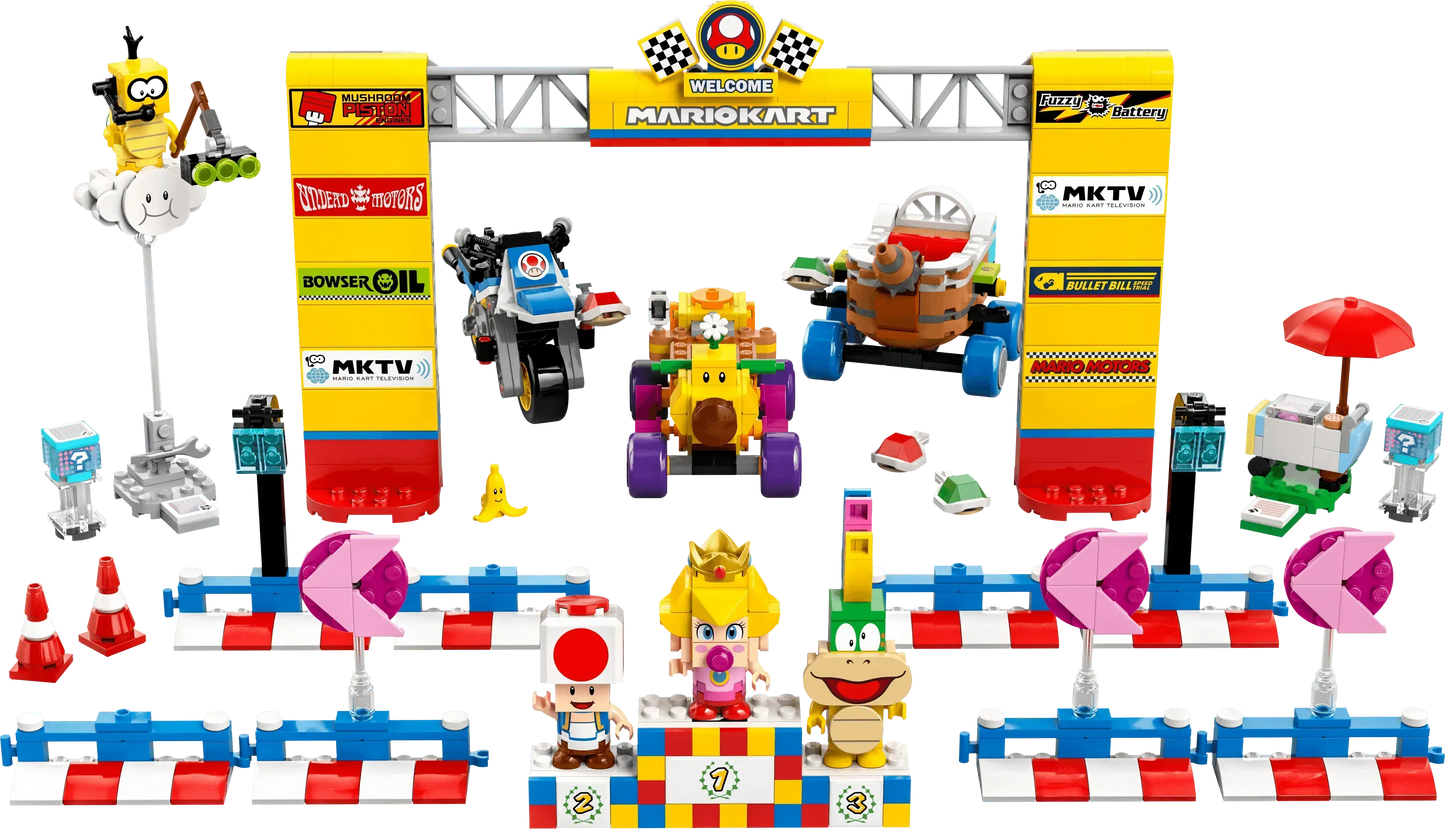 LEGO Mario Kart – Baby Peach &amp; Grand Prix Set 72036 SuperMario (Delivery: January 2025)