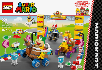 LEGO Mario Kart – Baby Peach &amp; Grand Prix Set 72036 SuperMario (Delivery: January 2025)