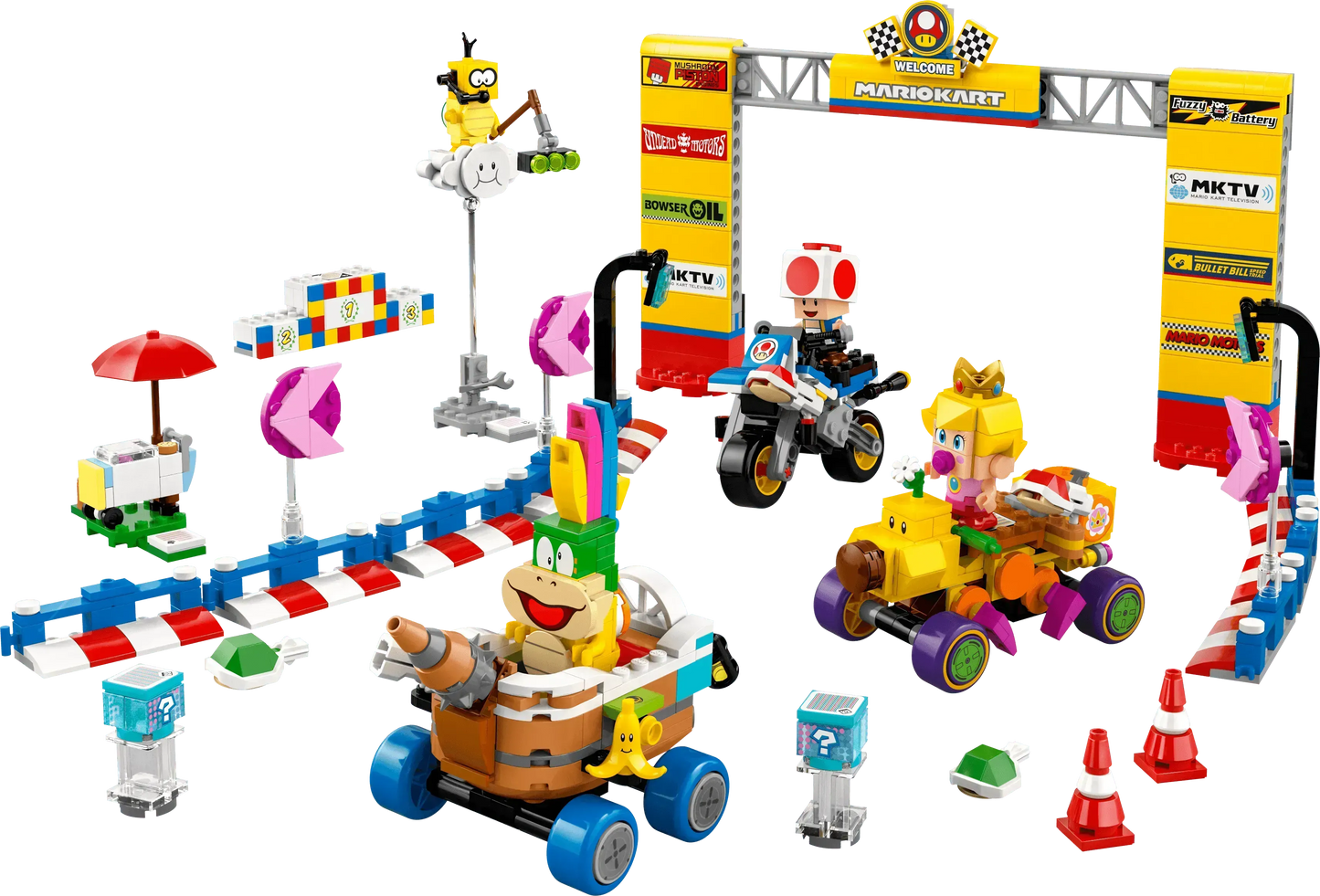 LEGO Mario Kart – Baby Peach &amp; Grand Prix Set 72036 SuperMario (Delivery: January 2025)