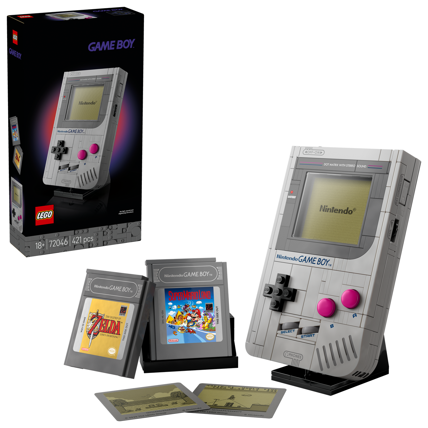 LEGO Nintendo Game Boy™ 72046 Icons (restock januari 2026)