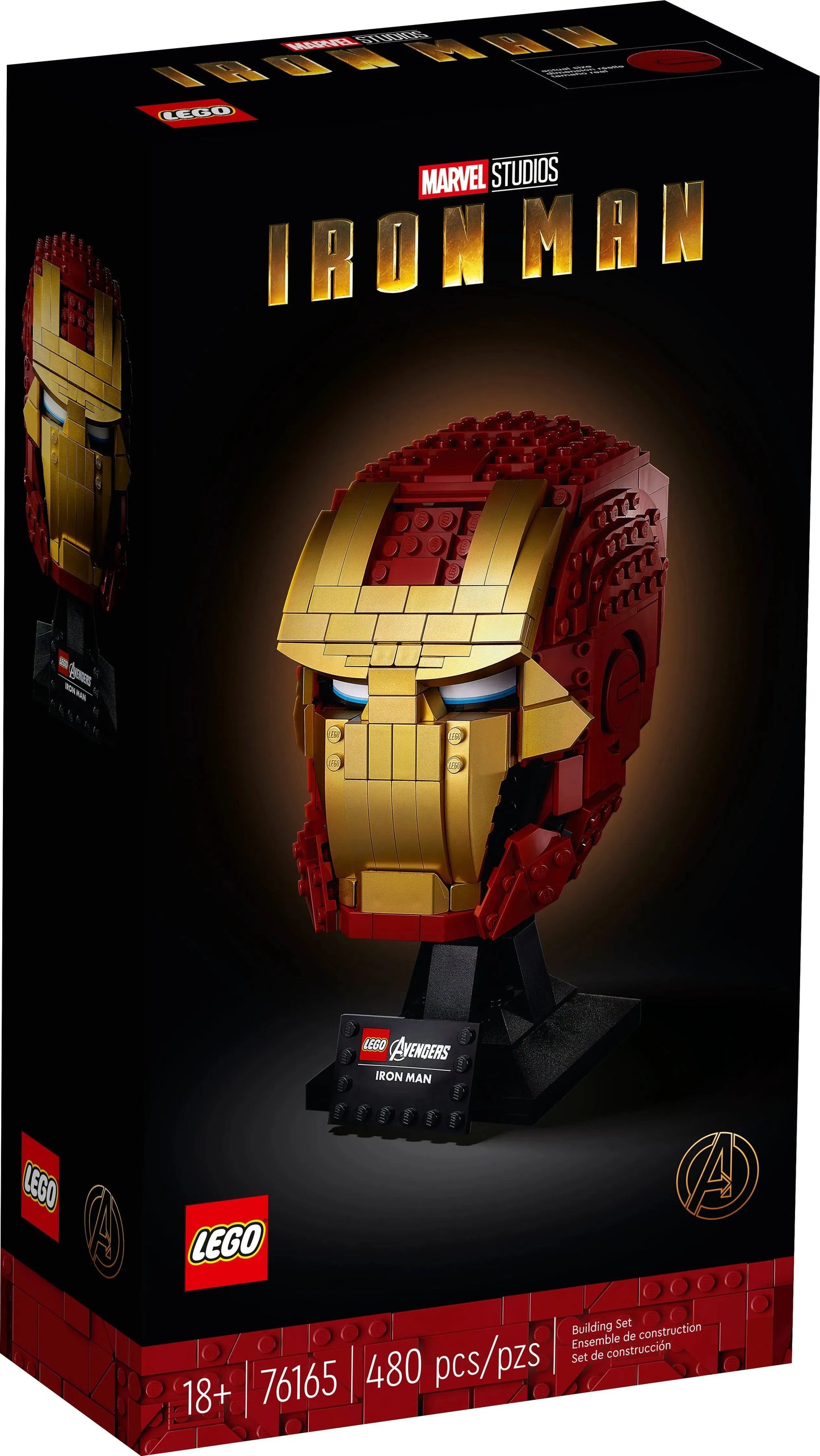 LEGO Iron Man Helmet 76165 Avengers