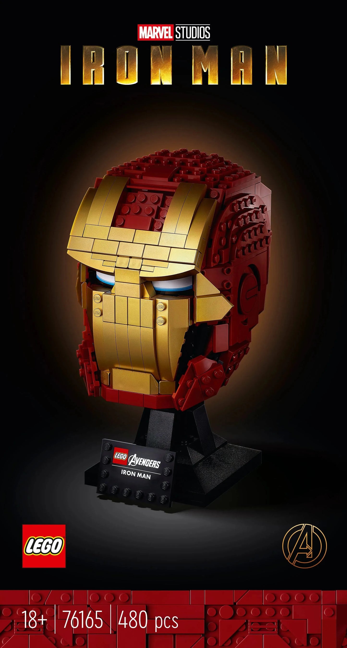LEGO Iron Man Helmet 76165 Avengers