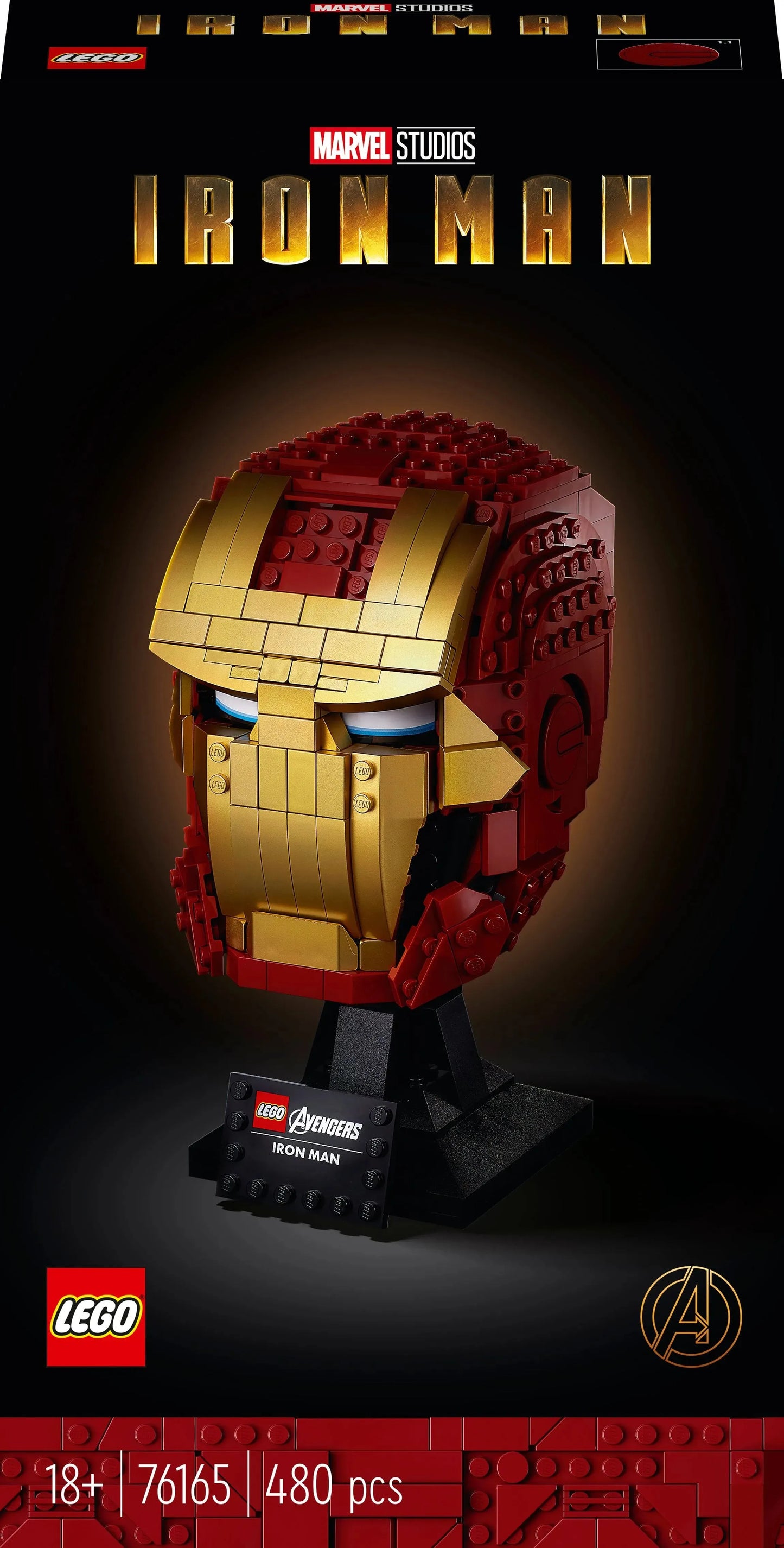 LEGO Iron Man Helmet 76165 Avengers