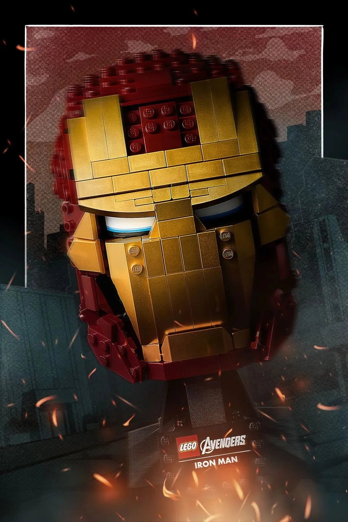 LEGO Iron Man Helmet 76165 Avengers