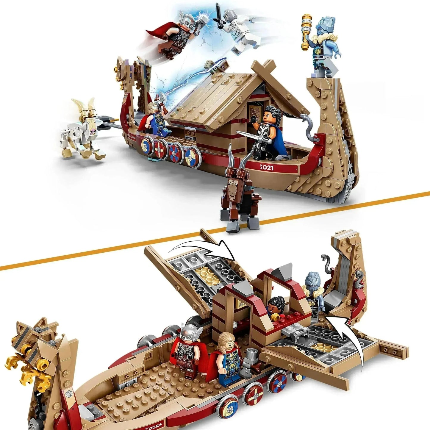 LEGO Het Geitenschip 76208 Superheroes