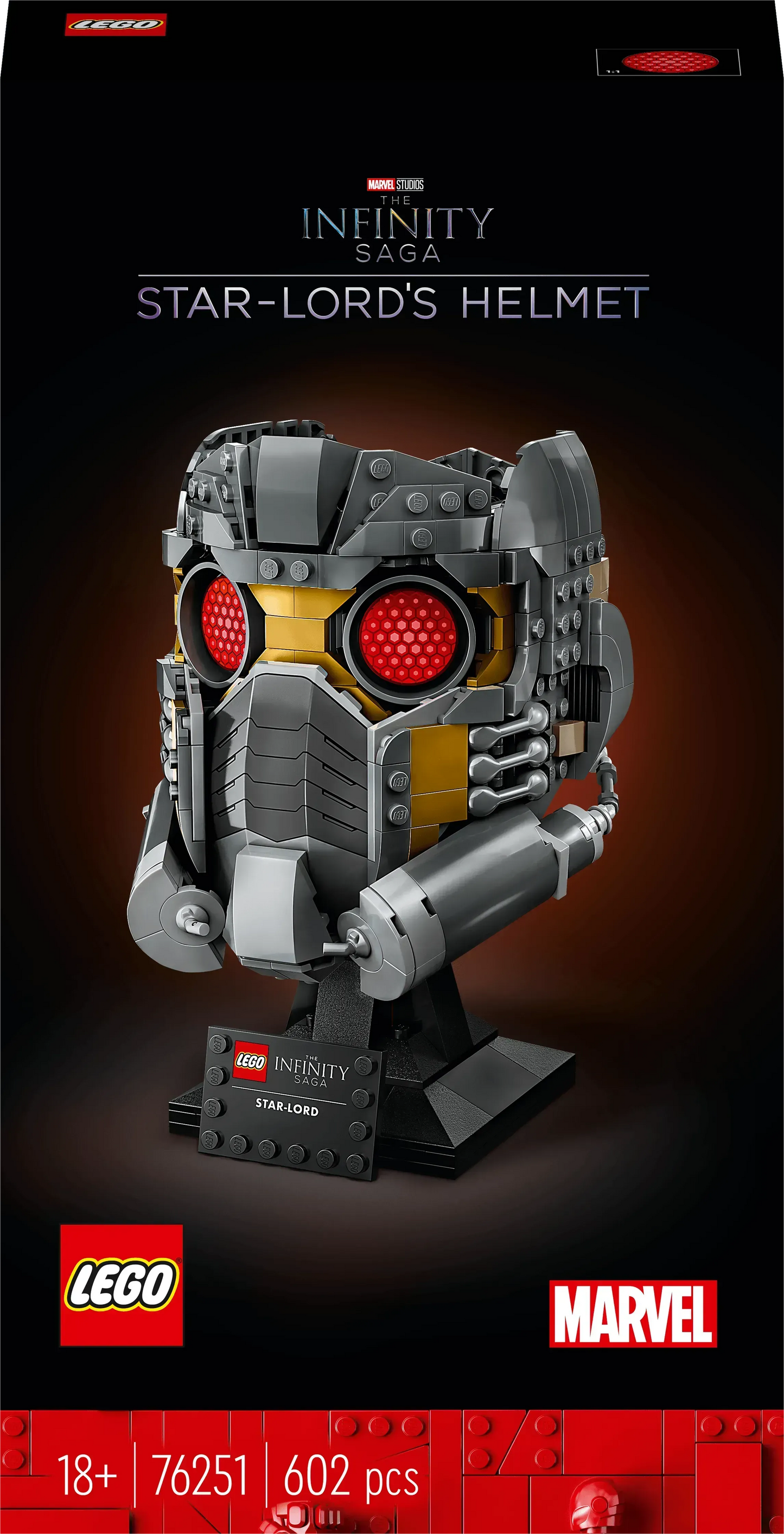 LEGO Star-Lords helmet 76251 Marvel