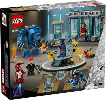 LEGO 76315 IronMans laboratorium harnas ruimte 2TTOYS