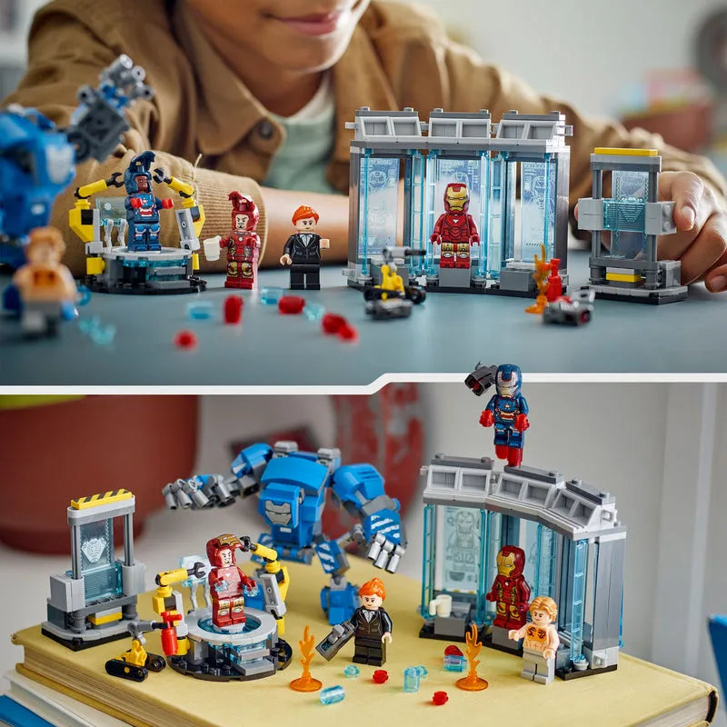 LEGO Iron Mans laboratorium: harnasruimte 76315 Superheroes (Pre-Order: april)
