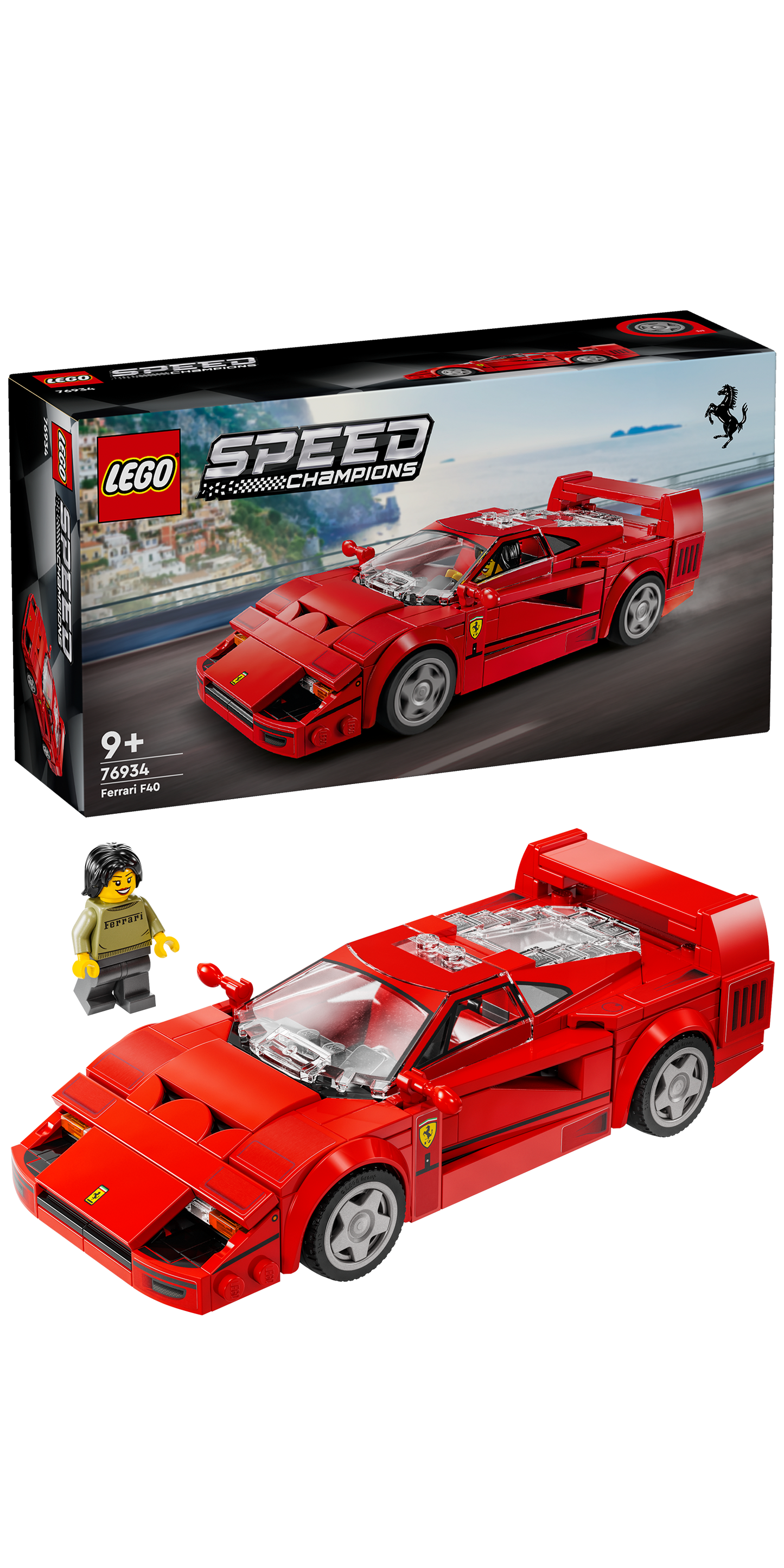 LEGO Ferrari F40 76934 Speedchampions (Pre-Order: 1-8)
