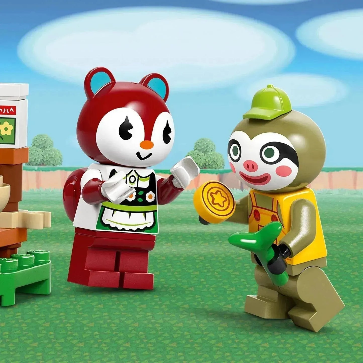 LEGO Leifs caravan en tuinwinkel 77054 Animal Crossing
