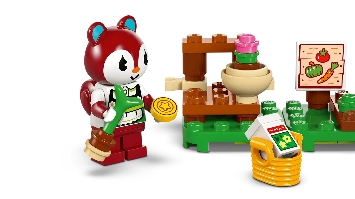 LEGO Leifs caravan en tuinwinkel 77054 Animal Crossing