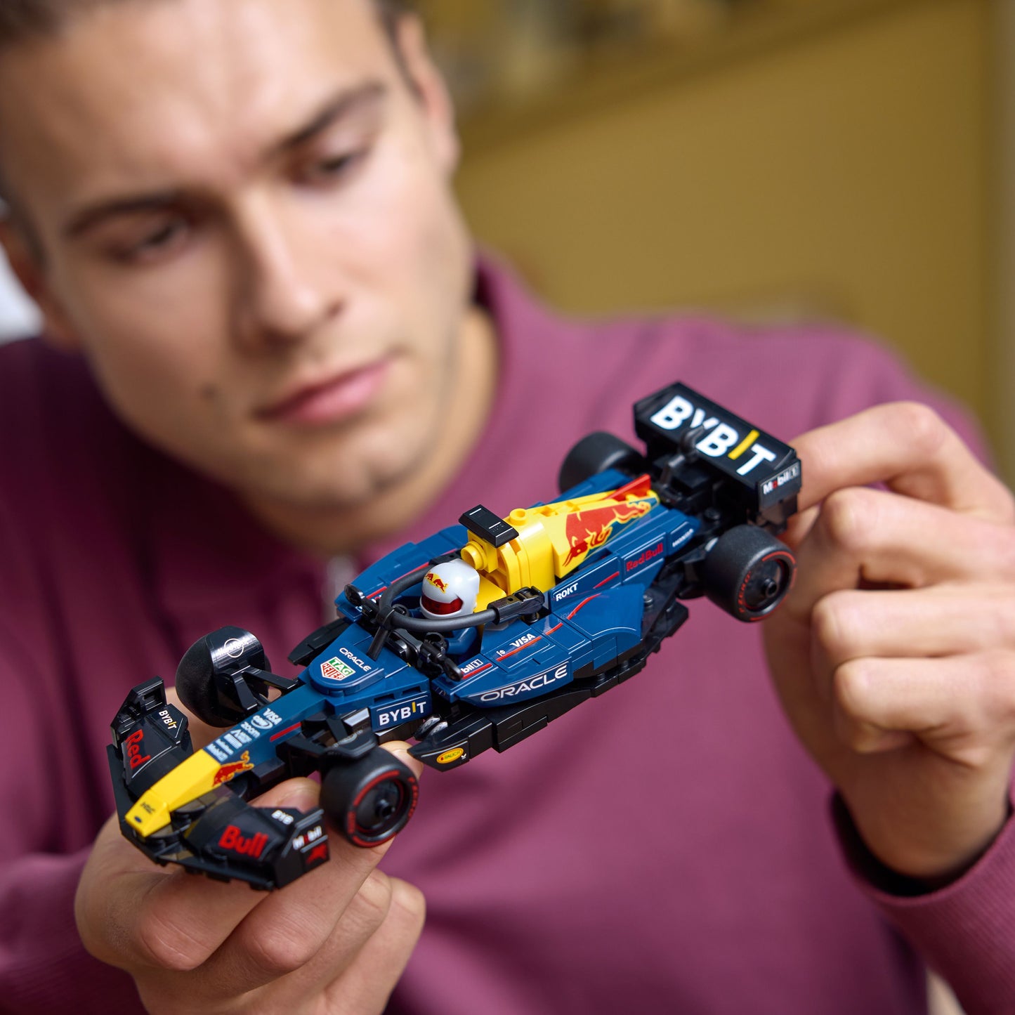 LEGO Red Bull Racing F 1 Formel Max Verstappen 77243 Speedchampions