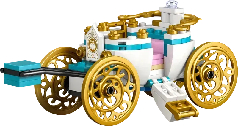 LEGO Assepoesters kasteel en paardenkoets 43275 Disney