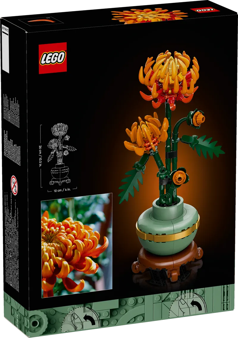 LEGO Chrysanthemum 10368 Botanical Collection