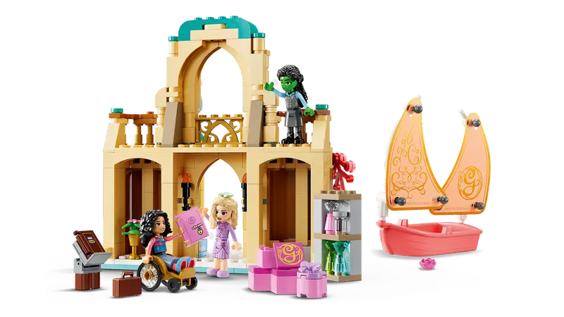 LEGO Glinda, Elphaba en Nessarose op Shiz University 75681 Wicked (Pre-Order: oktober)