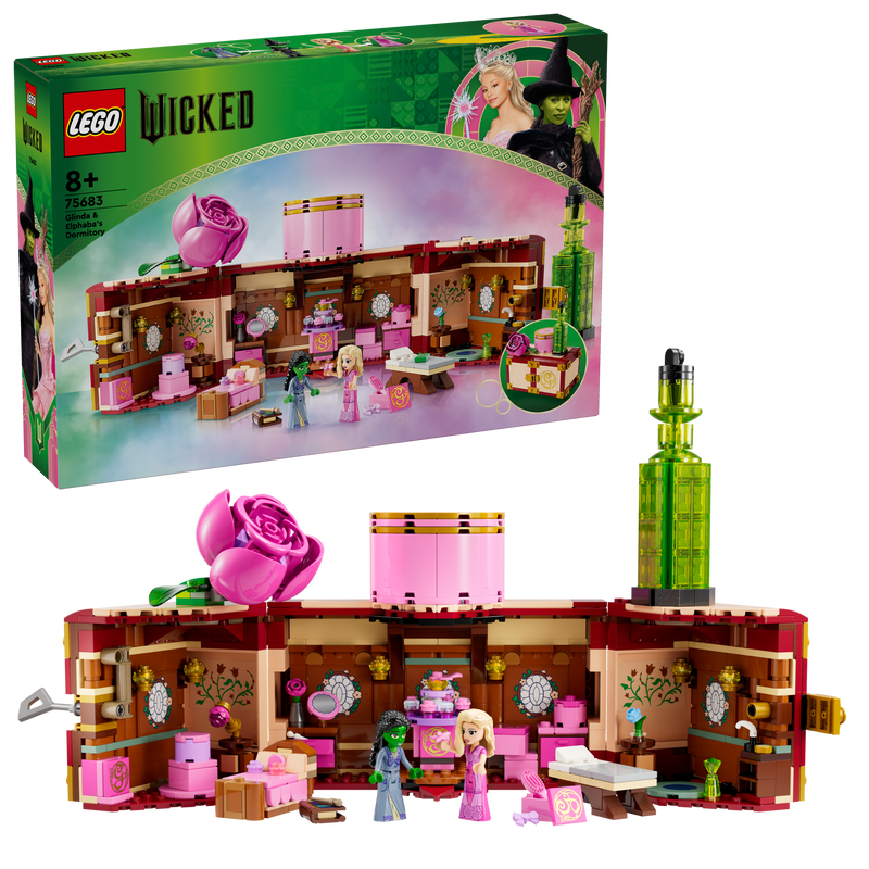 LEGO Glinda en Elphaba's slaapzaal 75683 Wicked (Pre-Order: Oktober)